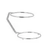 William Edwards 2-Tier Tea Stand Small 4 3/4 in (Fits 6 1/2in Plates) S/S