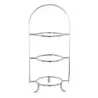 William Edwards 3-Tier Tea Stand Large 18 7/8 in (Fits 8 3/4 in Plates) S/S