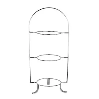 William Edwards 3-Tier Tea Stand Small 16 in (Fits 6 1/2 in Plates) S/S
