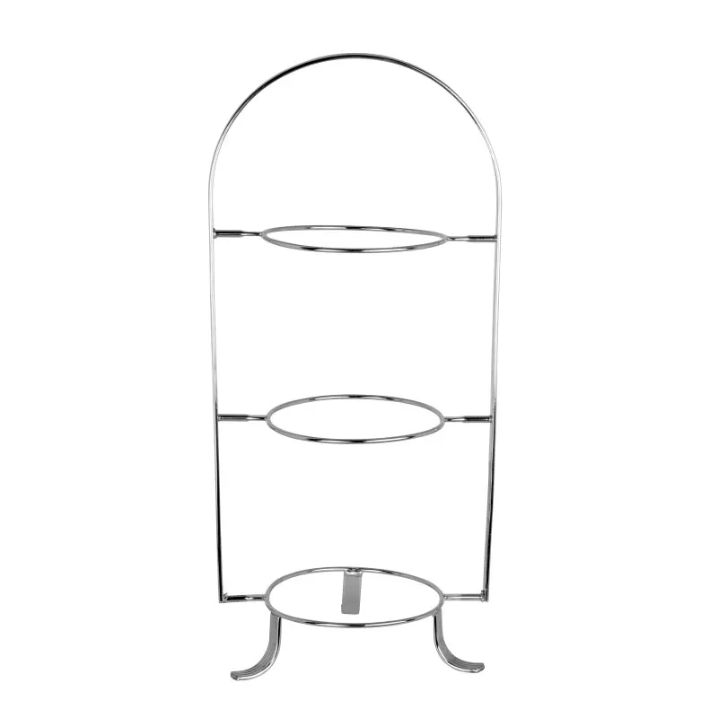 William Edwards 3-Tier Tea Stand Small 16 in (Fits 6 1/2 in Plates) S/S William Edwards 3-Tier Tea Stand Small 16 in (Fits 6 1/2 in Plates) S/S