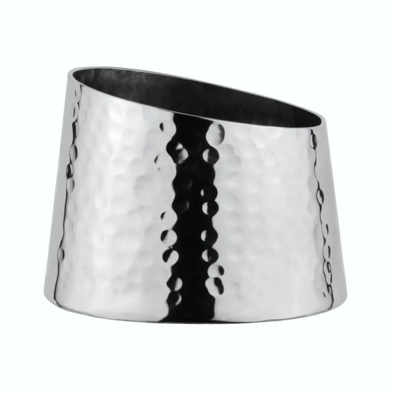 DW Haber Sugar Bowl Tear Drop Hammered (7 oz) Stainless Steel