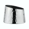 DW Haber Sugar Bowl Tear Drop Hammered (7 oz) Stainless Steel