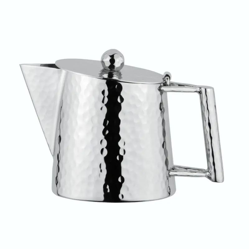 DW Haber Tea Pot Tear Drop Hammered (16 oz) Stainless Steel DW Haber Tea Pot Tear Drop Hammered (16 oz) Stainless Steel