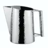 DW Haber Water Pitcher Tear Drop with Ice Guard Hammered (2 qt) Stainless Steel
