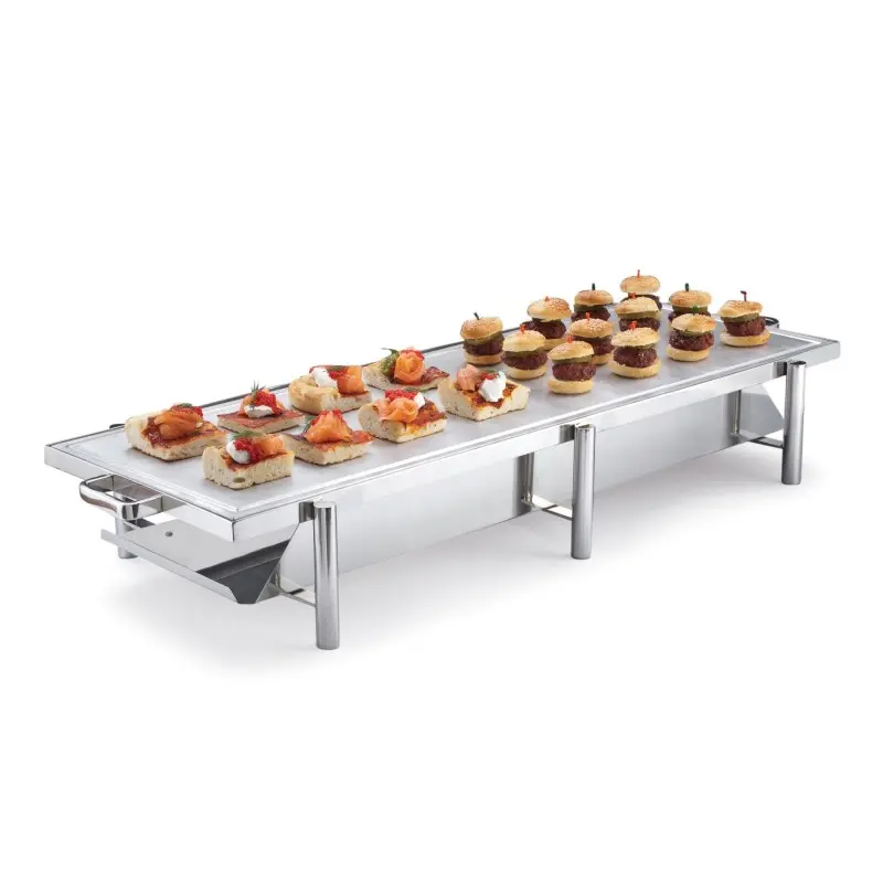DW Haber Heater Stand Tempo with Aluminum 40 in L x 14 in H Stainless Steel DW Haber Heater Stand Tempo with Aluminum 40 in L x 14 in H Stainless Steel