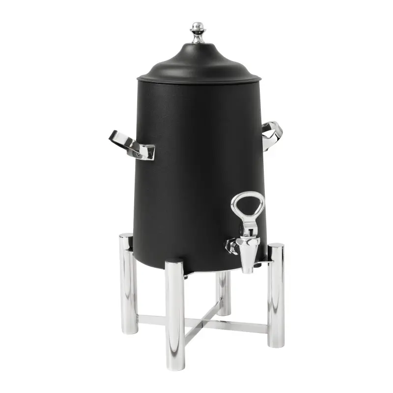 DW Haber Urn Tempo 1 1/2 Gal Black And Stainless Steel