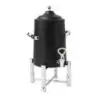 DW Haber Urn Tempo 5 Gal Black And Stainless Steel