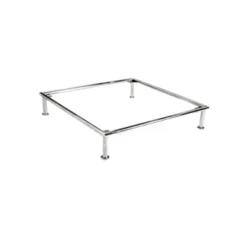 DW Haber Square Riser 14 in x 14 in x 3 in Stainless Steel