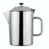 DW Haber Coffee Pot Tower insulated Short Spout (18 oz) Stainless Steel