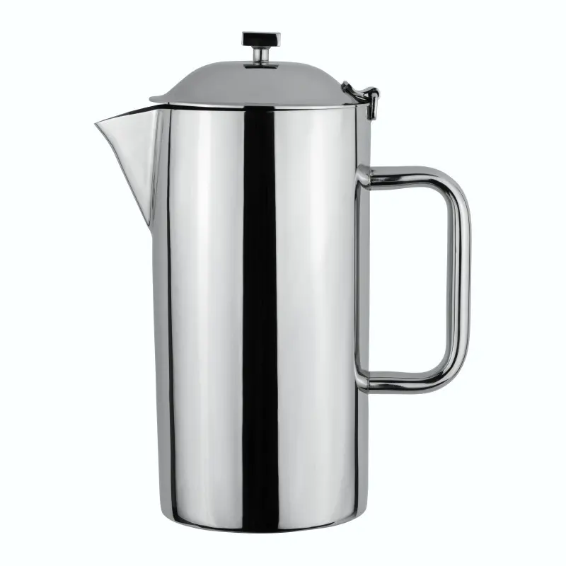 DW Haber Coffee Pot Tower insulated Short Spout (1 1/2 qt) Stainless Steel DW Haber Coffee Pot Tower insulated Short Spout (1 1/2 qt) Stainless Steel