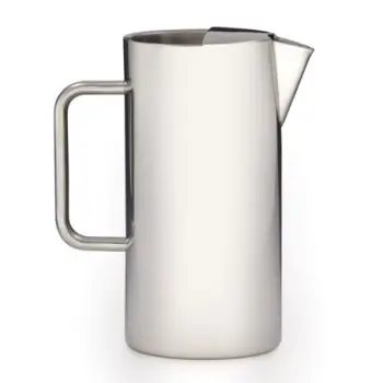 DW Haber Water Pitcher Tower with Ice Guard (2 qt) Stainless Steel