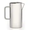 DW Haber Water Pitcher Tower with Ice Guard (2 qt) Stainless Steel