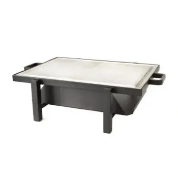 DW Haber Heater Stand Tower with Aluminum 20 in L x 14 in H Black
