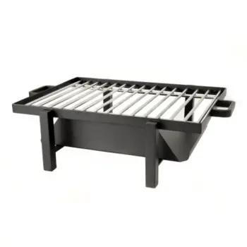 DW Haber Heater Stand Tower with Grill 20 in L x 14 in H Black