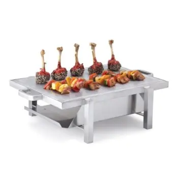 DW Haber Heater Stand Tower with Aluminum 20 in L x 14 in H Stainless Steel