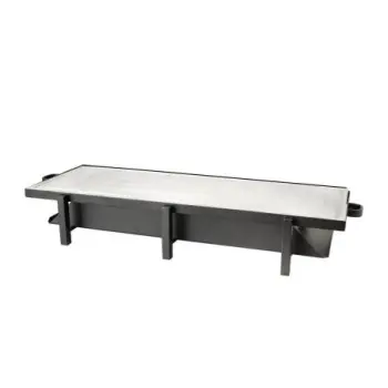 DW Haber Heater Stand Tower with Aluminum 40 in L x 14 in H Black