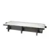 DW Haber Heater Stand Tower with Aluminum 40 in L x 14 in H Black