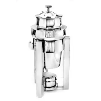 DW Haber Petite Marmite Tower Hinged 2 qt Stainless Steel