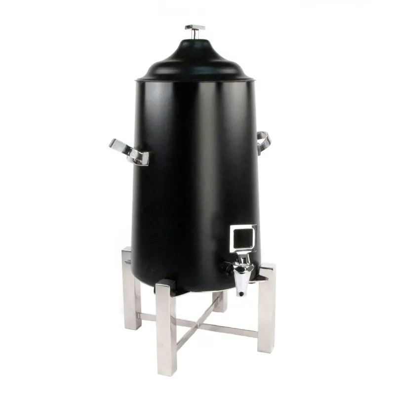 DW Haber Urn Tower 1 1/2 Gal Vacuum insulated Black & Ss