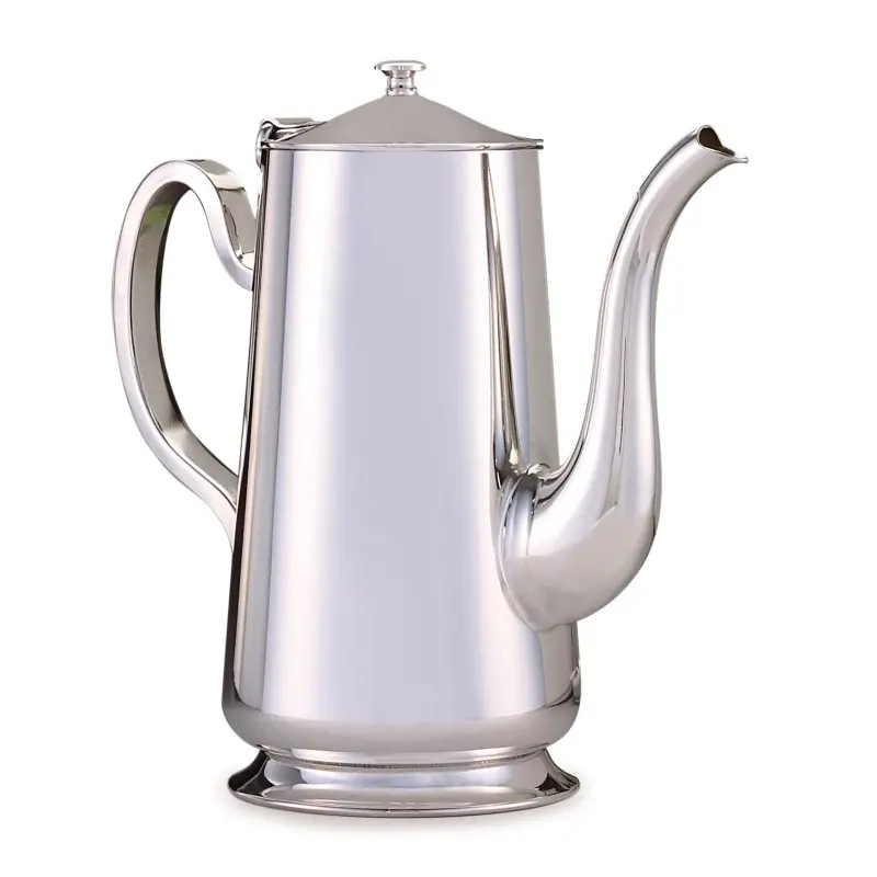DW Haber Coffee Pot Tradition with Large Spout And Base (2 qt) Stainless Steel