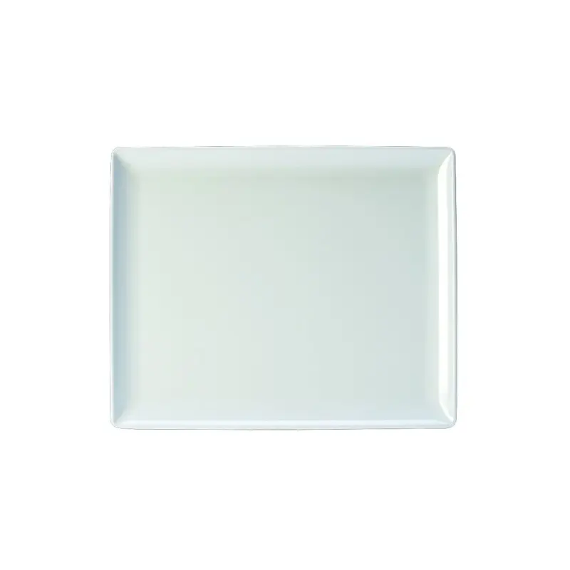 Creations Melamine Gastronorm Rectangle 12 3/4 in x 10 1/2 in White - Set of 12 Creations Melamine Gastronorm Rectangle 12 3/4 in x 10 1/2 in White - Set of 12