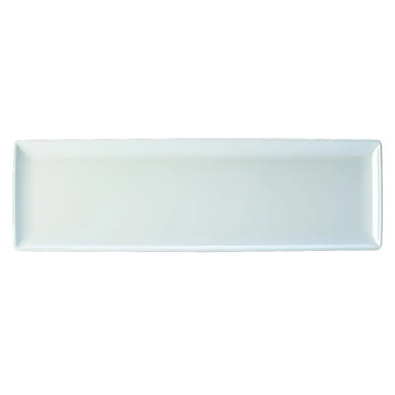 Creations Melamine Gastronorm Rectangle 21 in x 6 3/8 in White - Set of 12