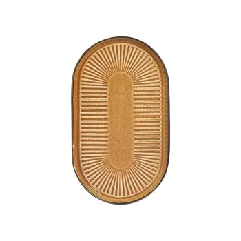 Porline Highlight Cinnamon Collection Sun Oval Platter 28 cm - Set of 12