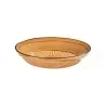 Porline Highlight Cinnamon Collection Sun Deep Plate 24 cm - Set of 6