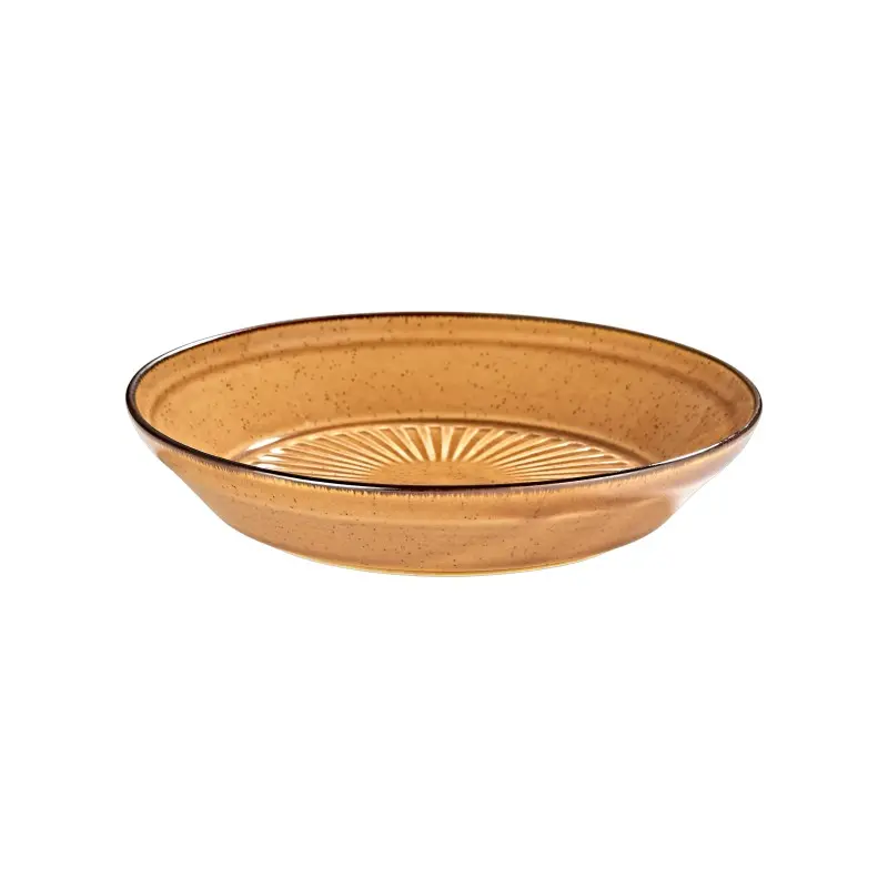 Porline Highlight Cinnamon Collection Sun Deep Plate 19 cm - Set of 12 Porline Highlight Cinnamon Collection Sun Deep Plate 19 cm - Set of 12