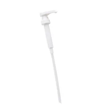 Tablecraft Economy Pump .25 Oz. 1.25"x3"x14.5" - Polypropylene (PP) Includes 11+ Dip Tube - 28mm Top