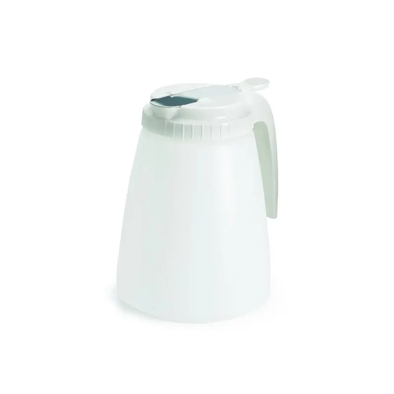 Tablecraft Dispenser 48 Oz. White 5"x3.25"x7" - Polyethylene (HDPE) - Set of 6