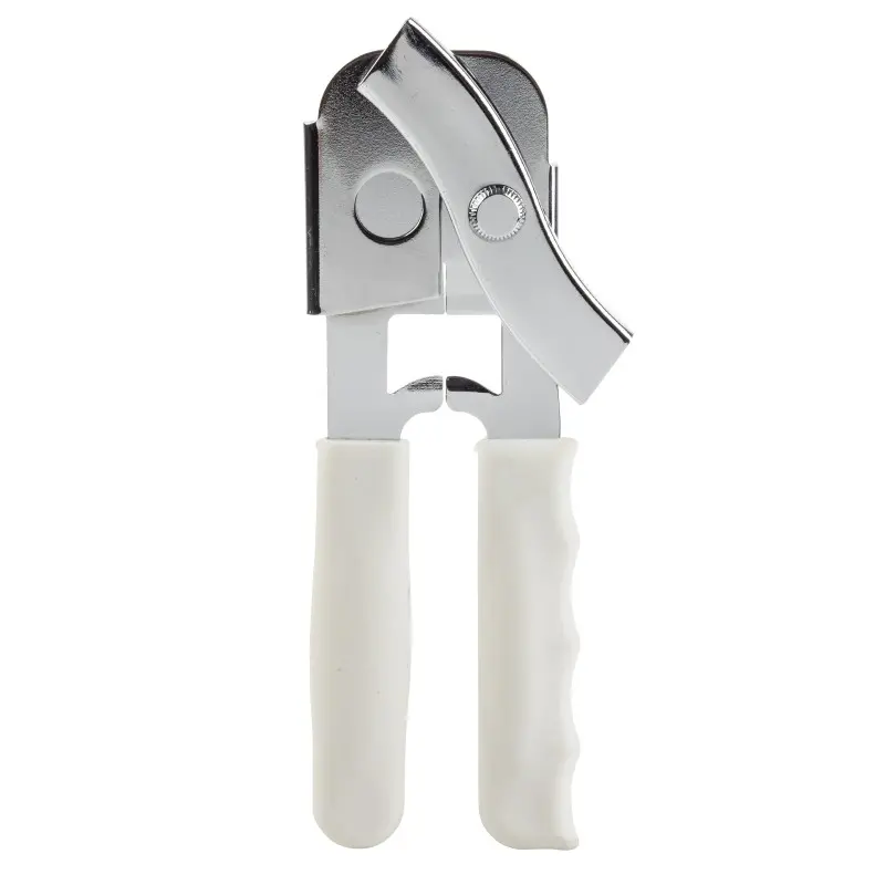 Tablecraft Commercial Can Opener White 3.75"x1.875"x7.25" - Chrome Plated (Over Steel)