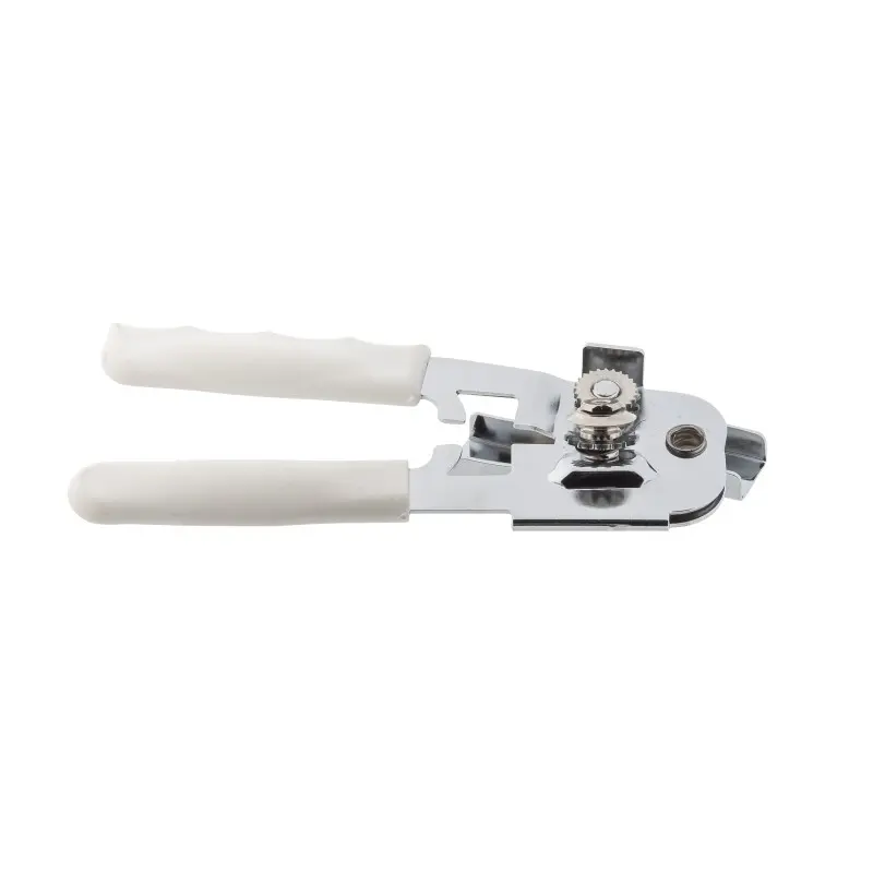 Tablecraft Commercial Can Opener White 3.75"x1.875"x7.25" - Chrome Plated (Over Steel)