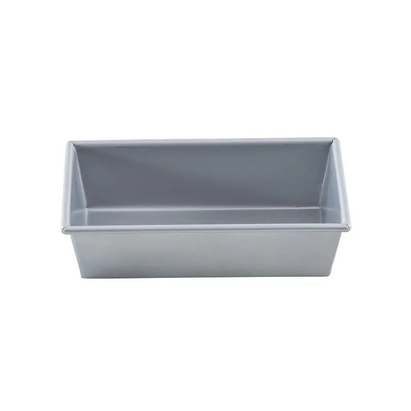 Aluminized Steel Loaf Bread Pan 9"x5"x2.75" - Inside Dim. 8.5 x 4.5 x 2.75" - Non-Stick Silicone Glaze - TableCraft