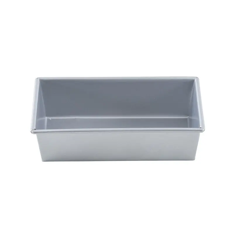 Aluminized Steel Loaf Bread Pan 10.5"x5.5"x2.75" - Inside Dim. 10 x 5 x 2.75" - Non-Stick Silicone Glaze
