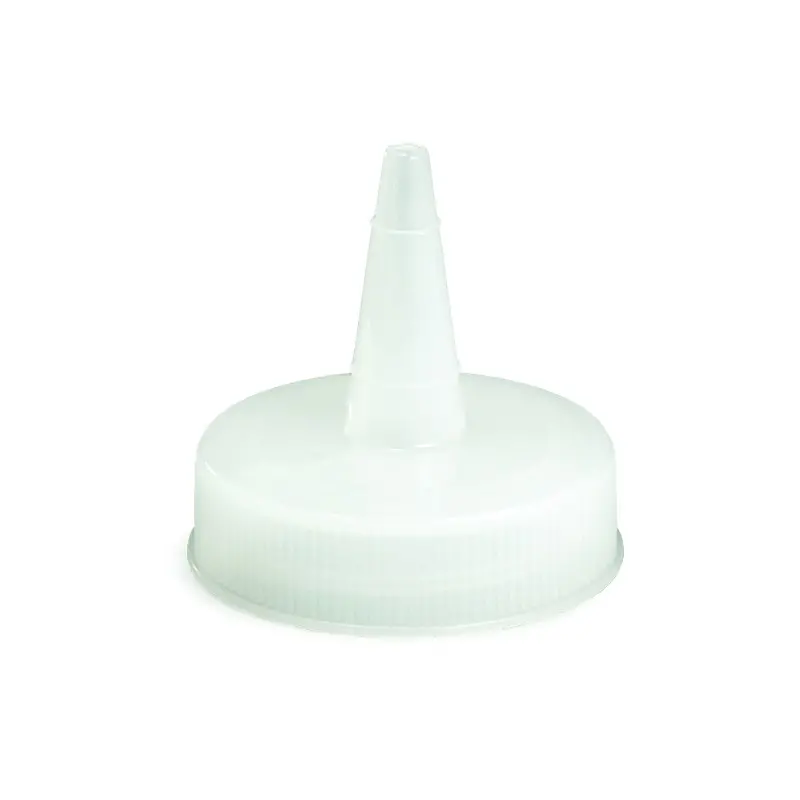 Tablecraft Replacement Top Natural 1.688"x1.688"x1.688" - Polypropylene (PPC) 38mm - Standard Cone-Tip Top - Set of 12