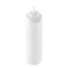 Tablecraft Squeeze Bottle 24 Oz. 2.75"x2.75"x10.25" - Polyethylene (LDPE) 63mm - Standard TipTop - NSF - Set of 12