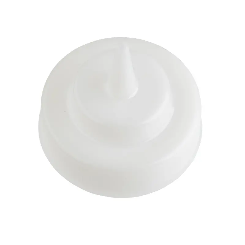 Tablecraft NSF Replacement Top Clear 2.75"x2.75"x2.5" - Polypropylene (PPC) 63mm - Standard TipTop - NSF - Set of 12