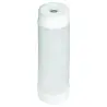 Tablecraft InvertaTop Squeeze Bottle 12 Oz. Clear 2.375"x2.375"x7.25" - Polyethylene (LDPE) 53 mm - NSF - Set of 12