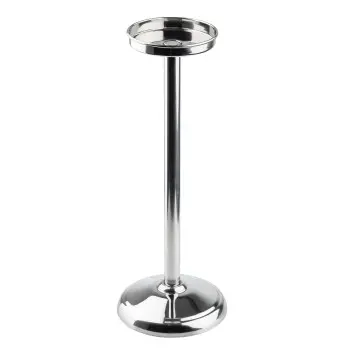 Tablecraft Ice Bucket Stand 8.75"x8.75"x23.25" - Stainless Steel (200 Series) Fits 5198 & RWB119