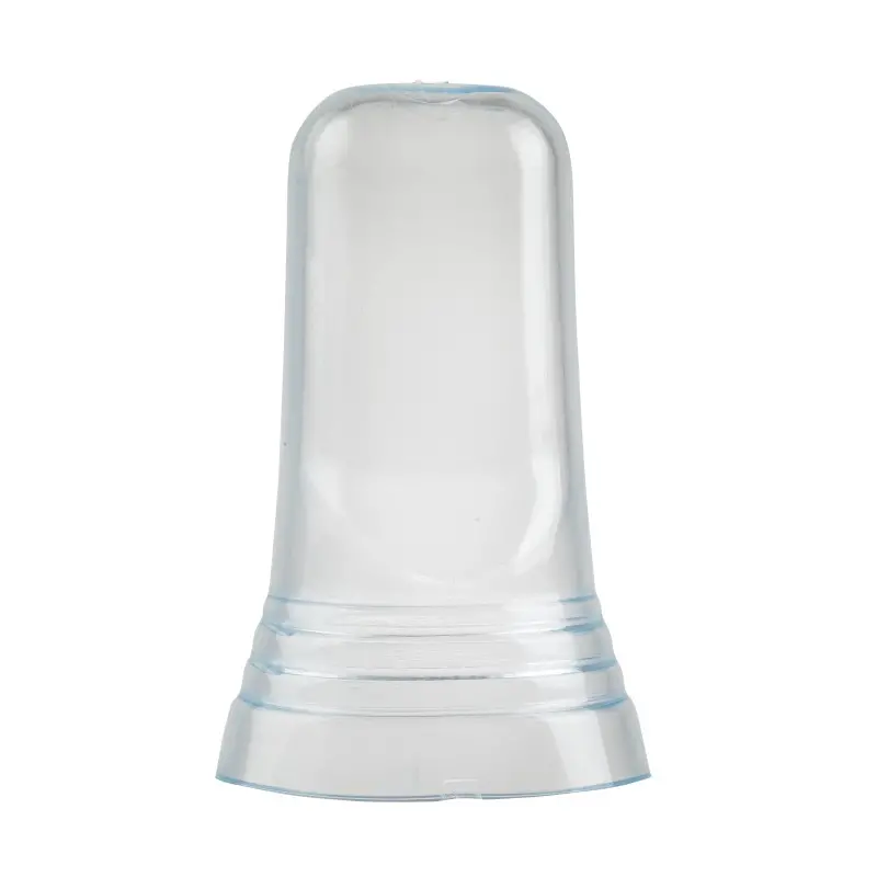 Tablecraft Dust Cap Clear 1.6875"x1.6875"x3" - Polyvinyl Chloride (PVC)