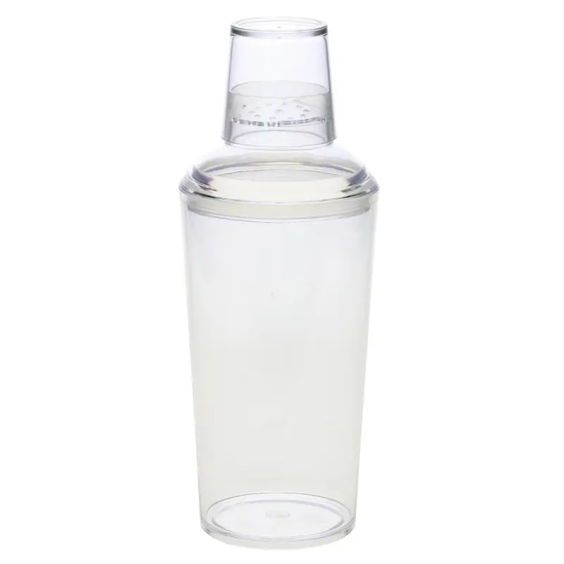 Tablecraft Cocktail Shaker 27 Oz. Clear 3.7"x3.7"x9.75" - Styrene Acrylonitrile (SAN)