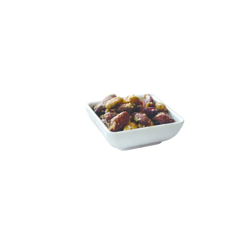 Tablecraft Frostone Collection Square Bowl 2 Oz. White 3"x3"x1" - Melamine - Set of 12