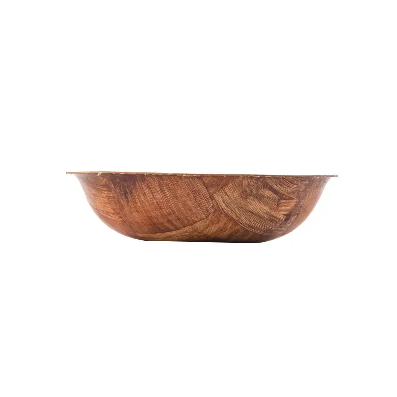 Tablecraft Round Salad Bowl 12 Oz. 6"x6"x1.5" - Wood (Maple - Melamine Coated) - Set of 12