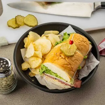 Tablecraft Diner Platter Black 10.5"x10.5"x2.125" - Polypropylene (PP) - NSF - Set of 12