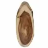 Tablecraft Acacia Collection Oval Serving Board 20"x8"x.75" - Acacia Wood