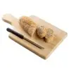 Tablecraft Bread Board With Knife Slot 13.5"x7.5"x.8" - Wood (Rubberwood) - TableCraft