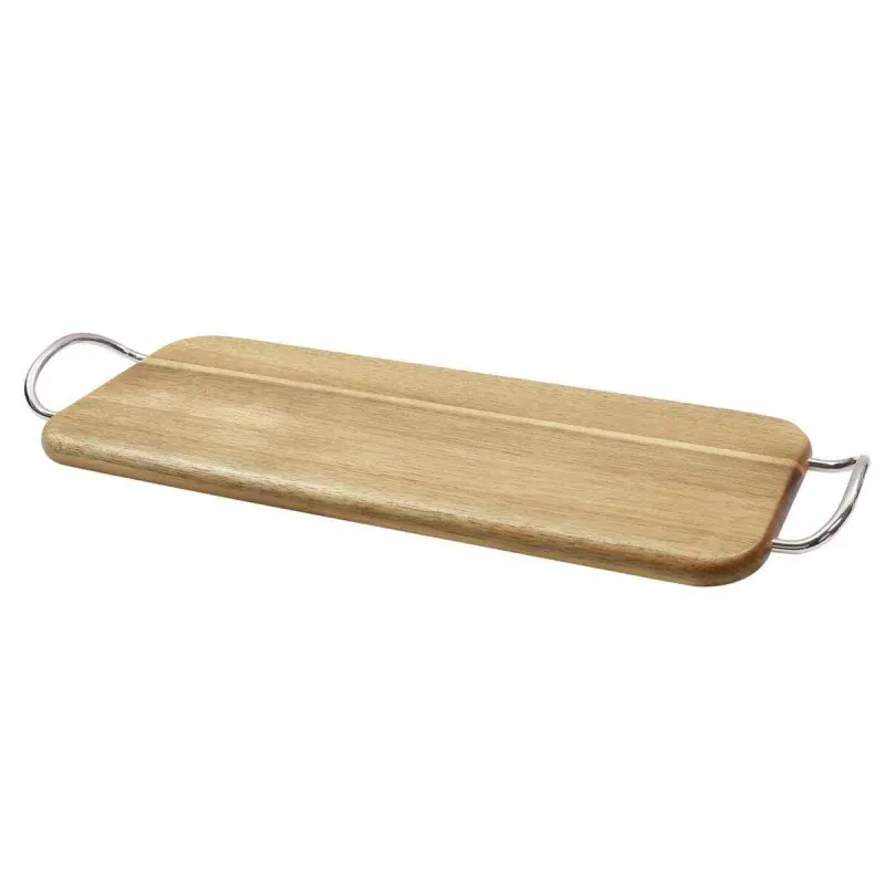 Tablecraft Acacia Collection Rectangular Serving Board 16.75"x6.125"x1.25" - Acacia Wood