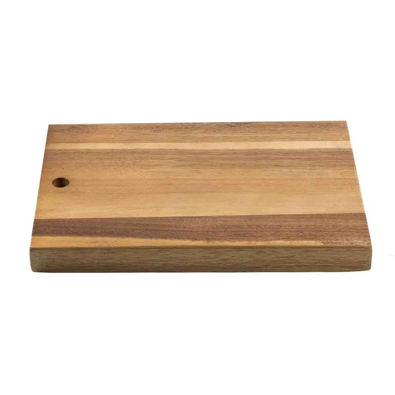 Tablecraft Acacia Collection Rectangular Serving Board 12"x8"x.75" - Acacia Wood