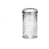 Tablecraft Beehive Collection Shaker 12 Oz 3.06"x3.06"x5.625" - Glass (Clear Soda Lime Glass) Side Flap Top - Set of 12